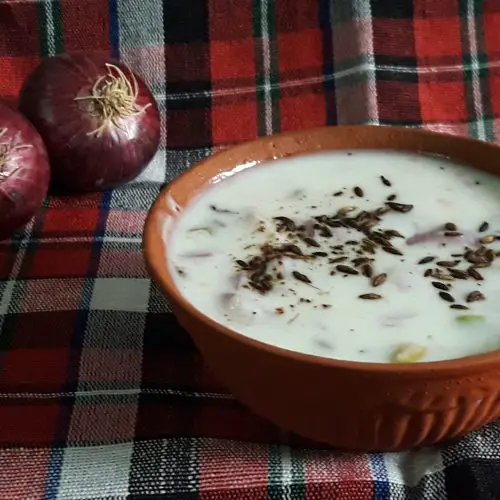 onion raita recipe