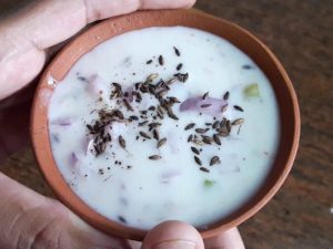 cumin seeds in onion raita recipe