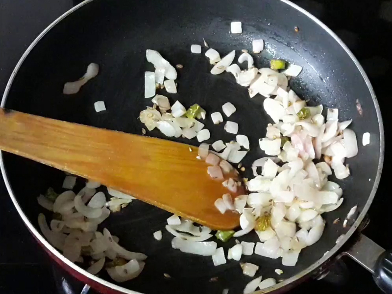 chopped onion green chilies for onion raita recipe