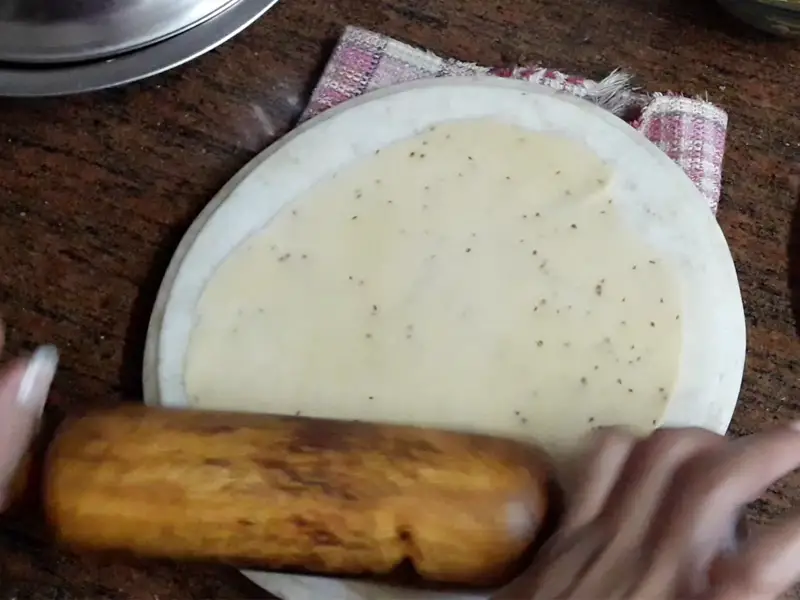 roll the dough and for making samosa outer layer