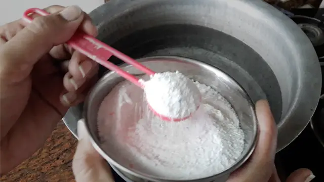 add detergent powder