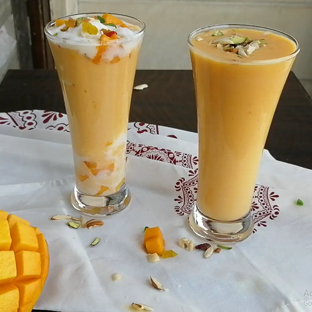Mango Shake And Mango Mastani Recipe