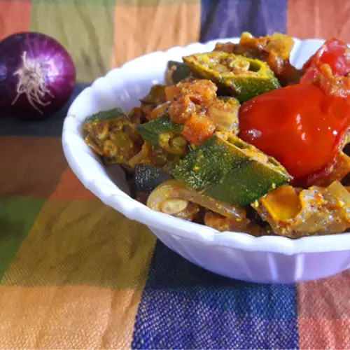 bhindi do pyaza