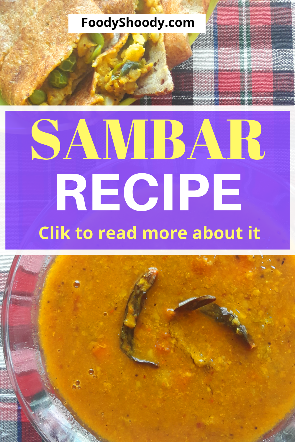 sambar recipe