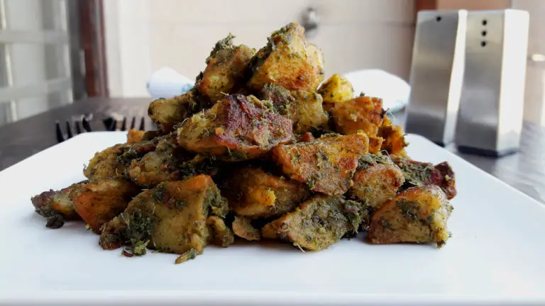 aloo chaat for vrat