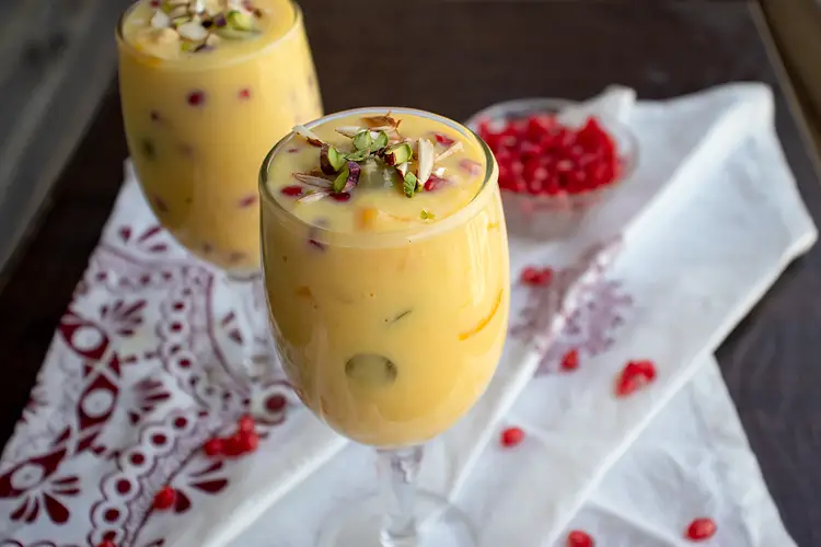 fruit custard recipe