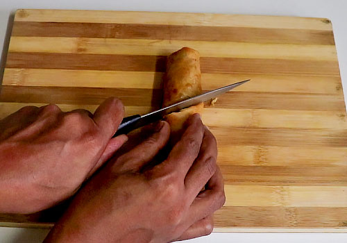 veg spring roll recipe instruction -25