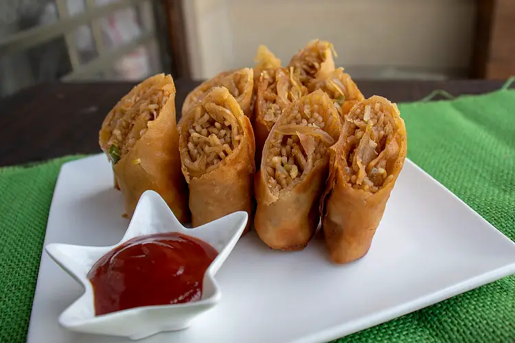 veg spring roll recipe