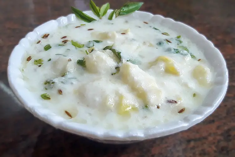 aloo ka raita for vrat