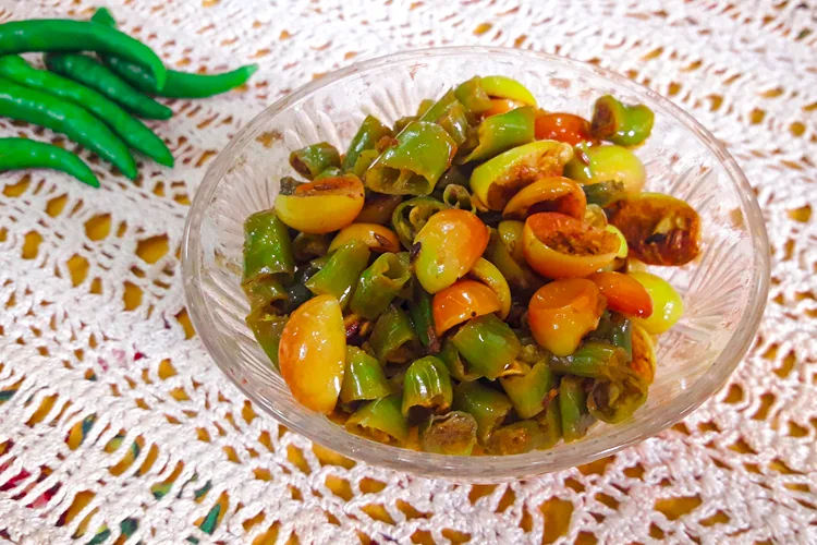 karonda green chilli recipe