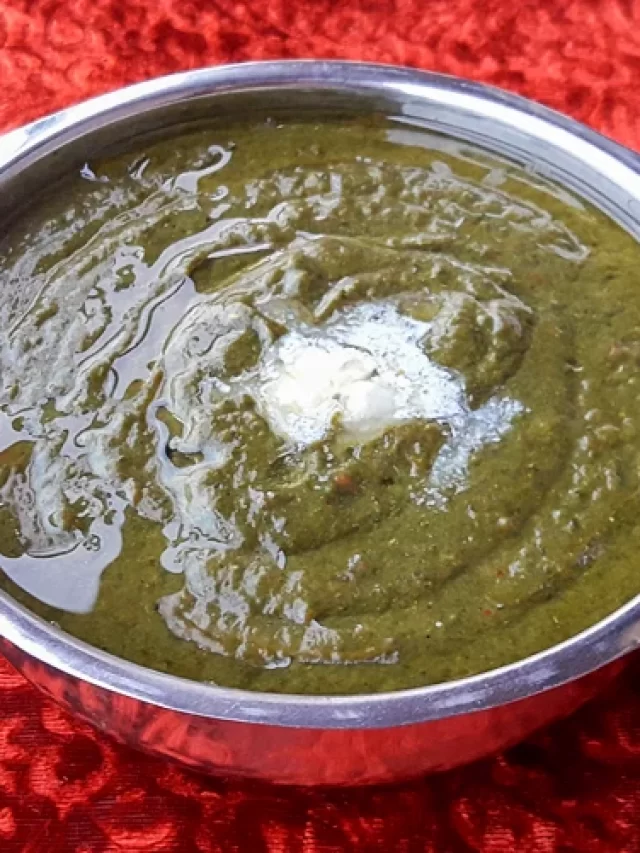 Sarso ka Saag Recipe