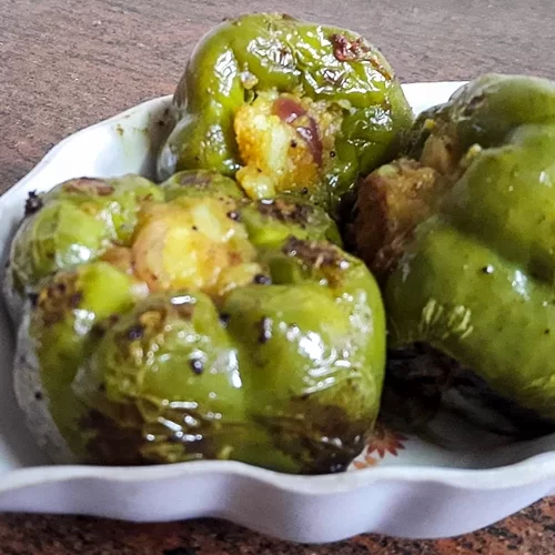 stuffed capsicum recipe