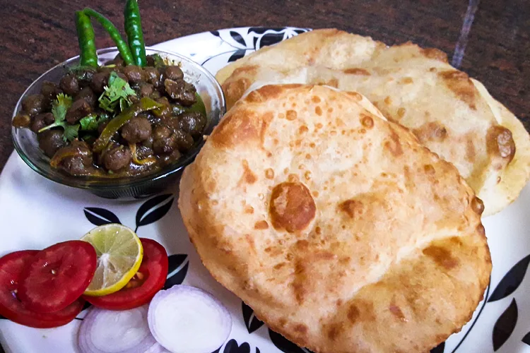 bhatura recipe with yeast