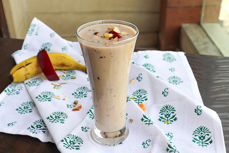 how to make apple banana smoothie