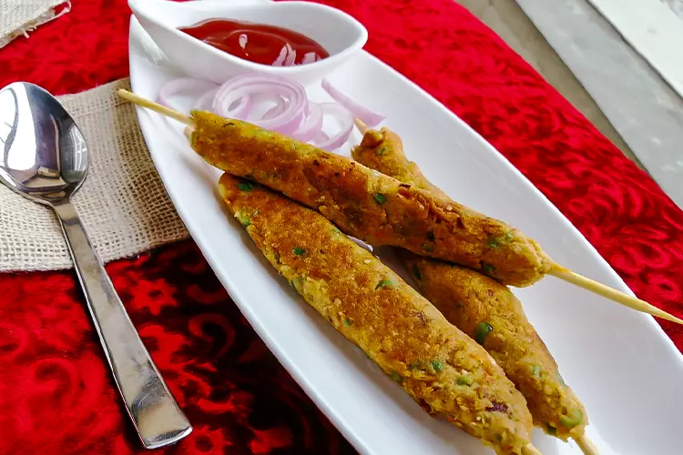 veg seekh kabab recipe