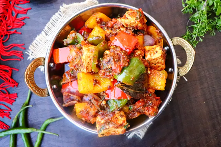 kadai paneer recipe