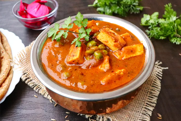 Matar Paneer Recipe