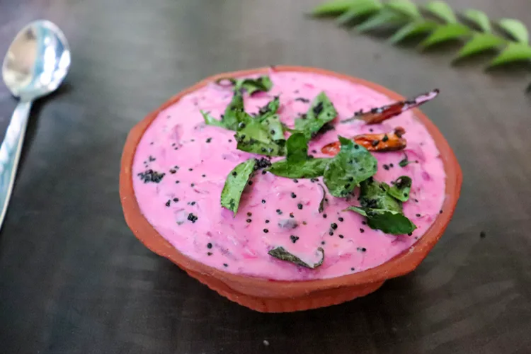 Beetroot Raita